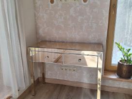Komplektas naktinė spintelė + konsolė Luxury Champ