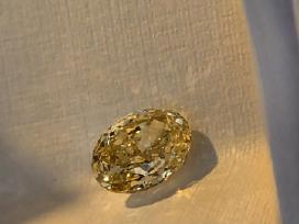 Natūralus 1,01ct. Fancy Yellow briliantas, Gia