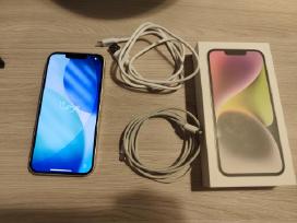 Kaip naujas iPhone 14 128 GB baltas