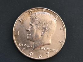 JAV Usa 1967 half dollar Ag400