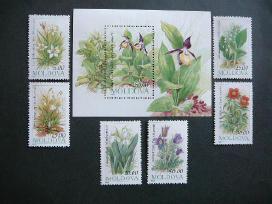 Orchidejos Geles Moldavija 1993 Mnh md34