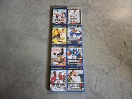Playstation 2 žaidimų kolekcija 8 sporto žaidimai