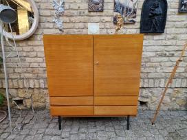 Vintažinė mid century tikmedžio indauja