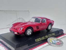 Ferrari 250 Gto 1962 raudona 1:43 Edicola