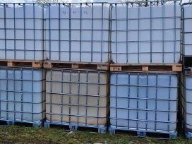 Parduodamos naudotos kūbinės talpos 1000 litrų