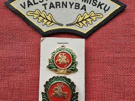 Miškininkų kokardos + antsiūvas.