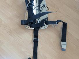 Oms plienine nugarele 2,20kg su Apeks webbing