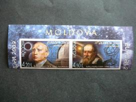 Europa Kosmosas Astronomai Moldavija 2009 Mnh md53