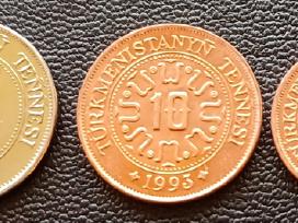 5-50 tenge 1993m. Turkmenija