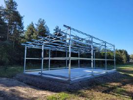Metalo konstrukcijos, Angarai, Garažai, Ukiniai