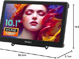 Wimaxit 10.1 inch Hdmi Vga Full HD 1920x1080 Ips
