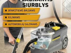 Plaunamo siurblio karcher nuoma Šiauliuose