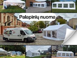 Palapinių nuoma Šviečiančių raidžių nuoma