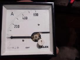 Ampermetrai 250a ir 600a