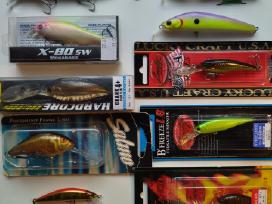 Megabass, Lucky craft, You-zuri, Rapala vobleriai