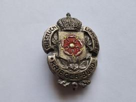 Ww1 Vokiskas sidabrinis zenkliukas