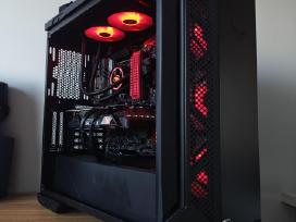 Akcija! Galingas Kompiuteris R9 Rtx 3080 Ti Pc