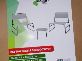 Lauko baldų komplektas 3-jų dalių