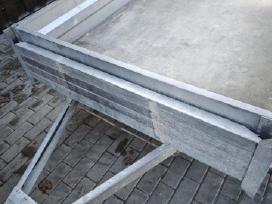 Priekabos rampa sodo technikai