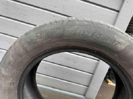 Parduodamos naudotos Michelin 215/60/r17/96h/2vnt