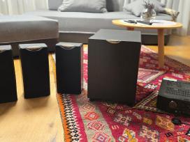 Marantz resyveris ir Cabasse kolonėlės