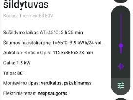 Boileris naujas 80l