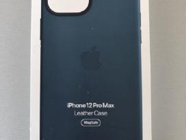 iPhone 12 Pro Max Leather Case Baltic Blue