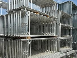 Plettac aliuminio fasadiniai pastoliai 300 m²