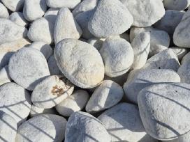 Akcija išparduodame-akmenys balti , pilki