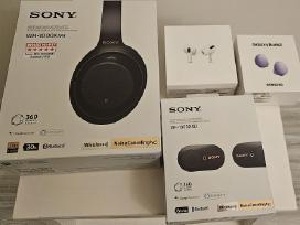 Sony Wh Xm3, Airpods Pro, Buds 2 Pro Originalai