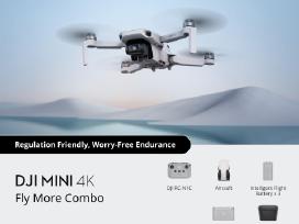 Dji Mini 4k Fly More Combo – dronas su 4k kamera