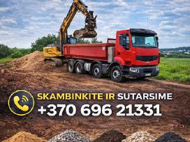 Pigiai Vežame Žvyrą, Smėlį, Juodžemį, Ir T.t