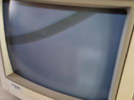 Commodore Amiga vintažinė klaviatūra, monitorius