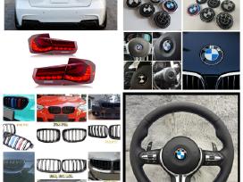 Bmw ženkliukai, LED lemputės, tuning dalys, E60.