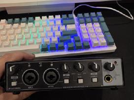 Nauja Ebxya Audio Interface/garso korta