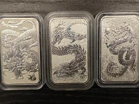 Sidabriniai drakonai 1oz 9999