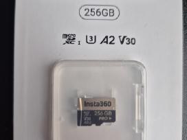 Insta360 microsd atminties kortelė 256 GB