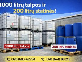 Talpos konteineris kurui 1000 ltr. Ibc talpa