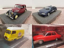 1:43 Prancūziškų (Renault) Automobilių Modeliai