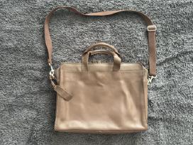 Naujas natūralios odos krepšys / portfelis (Unisex