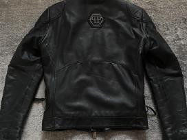 Philip plein leather jacket