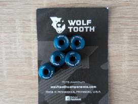 Woolf Tooth Chainring Bolts Blue