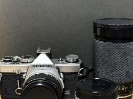 Olympus Om1 + 3 objektyvai