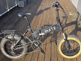 Išskirtinis dviratis Mate X su Tesla baterijomis