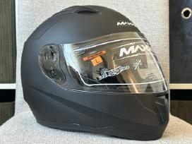 Motociklo šalmas Maxxe dydis L juodas – 85€