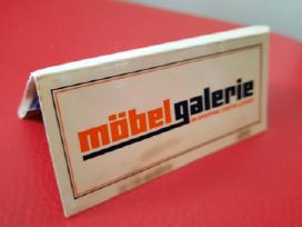Vintažinė degtukų knygelė „Möbelgalerie Langen“