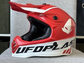 Motociklo šalmas Ufo Plast dydis Yl raudonas – 56€