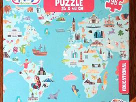 Dėlionė "Pasaulis" Puzzle, +5m.