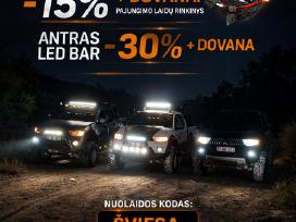 Akcija iki -30% LED Bar žibintai CE sertifikuoti