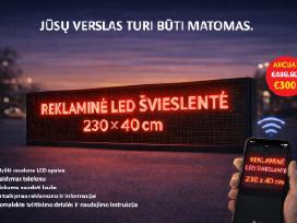 Reklaminės LED Švieslentės – Išpardavimas!